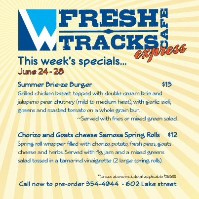 Fresh Sheet - June 24 - 28